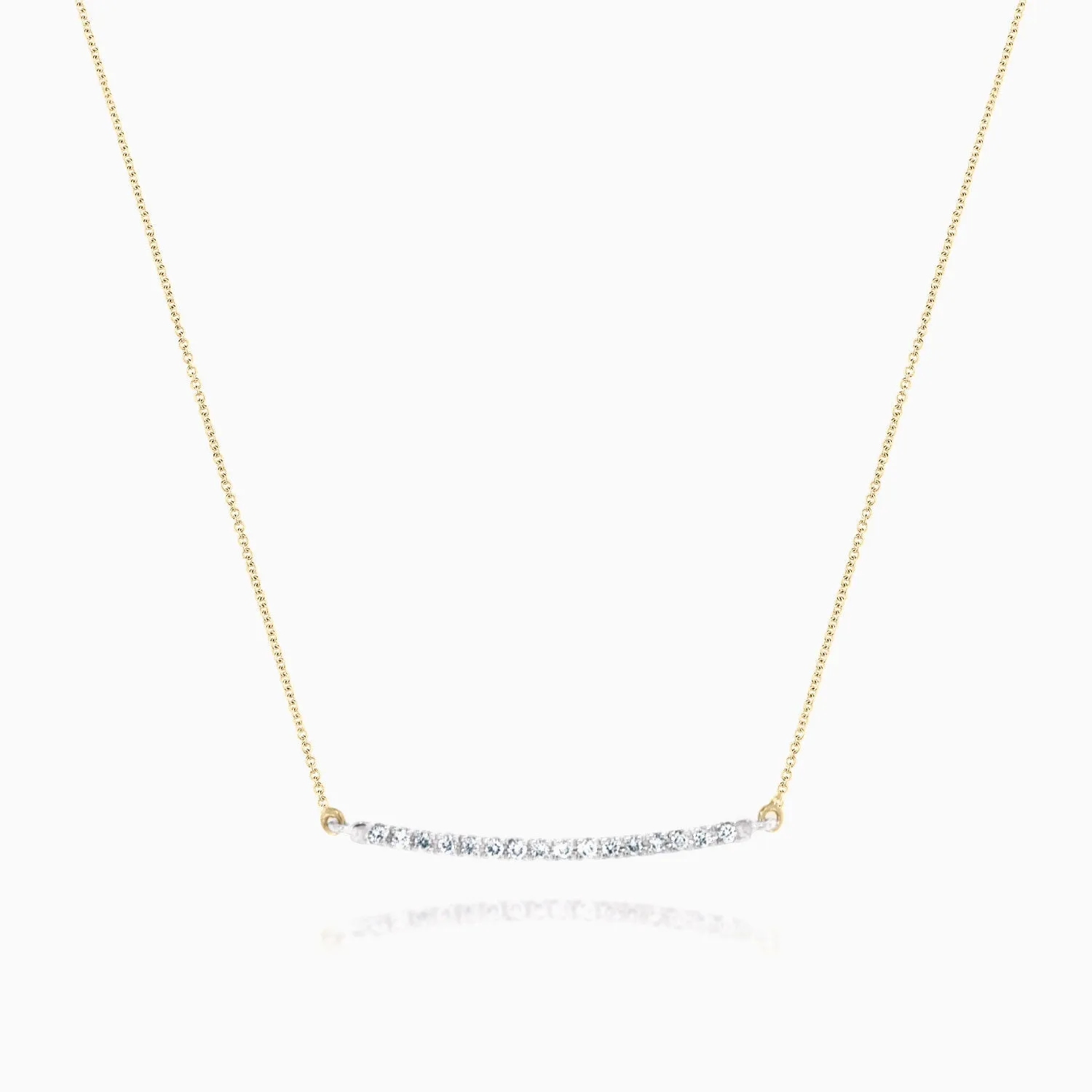 Arc Diamond Necklace