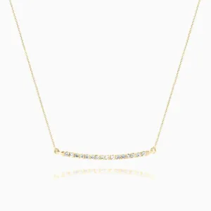 Arc Diamond Necklace