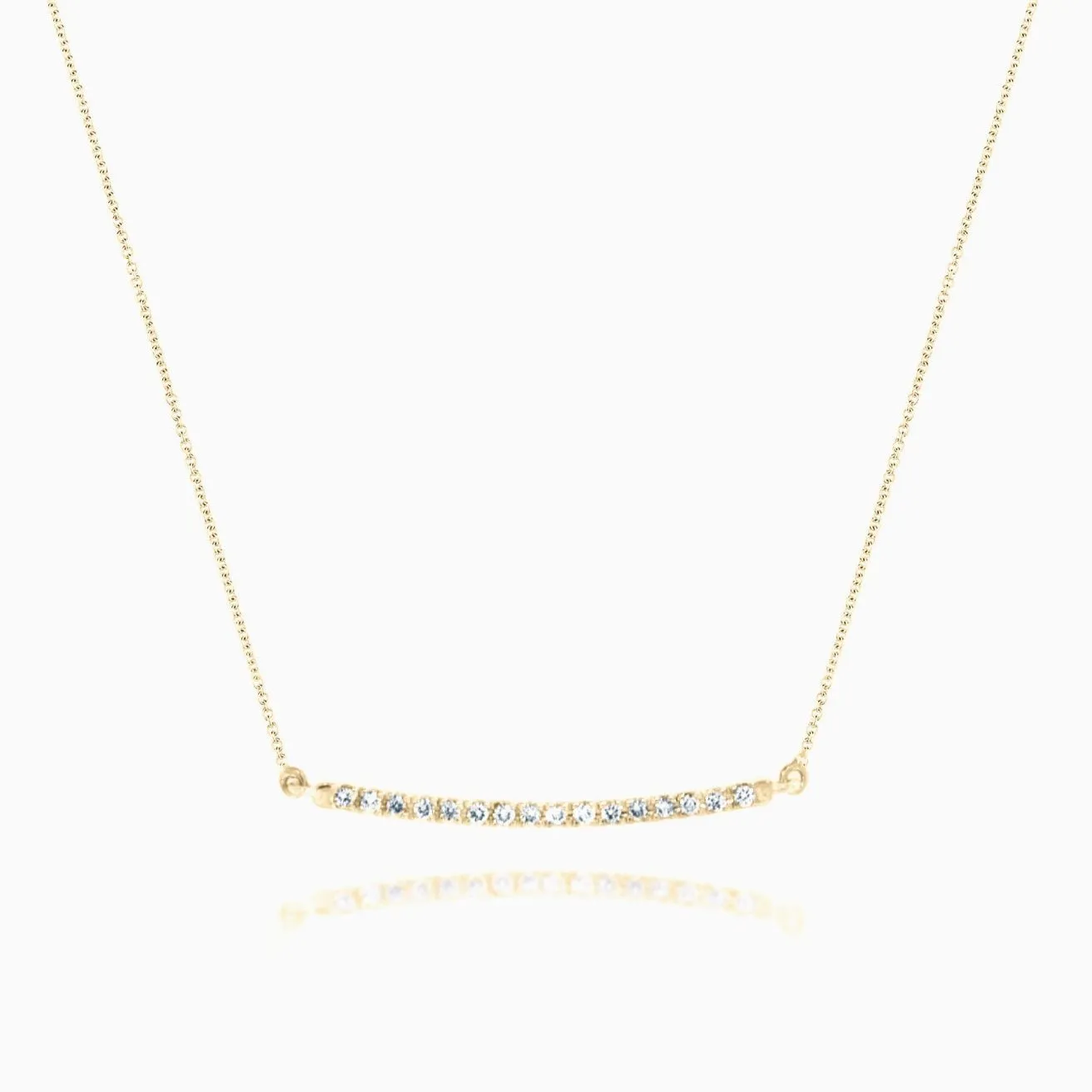 Arc Diamond Necklace