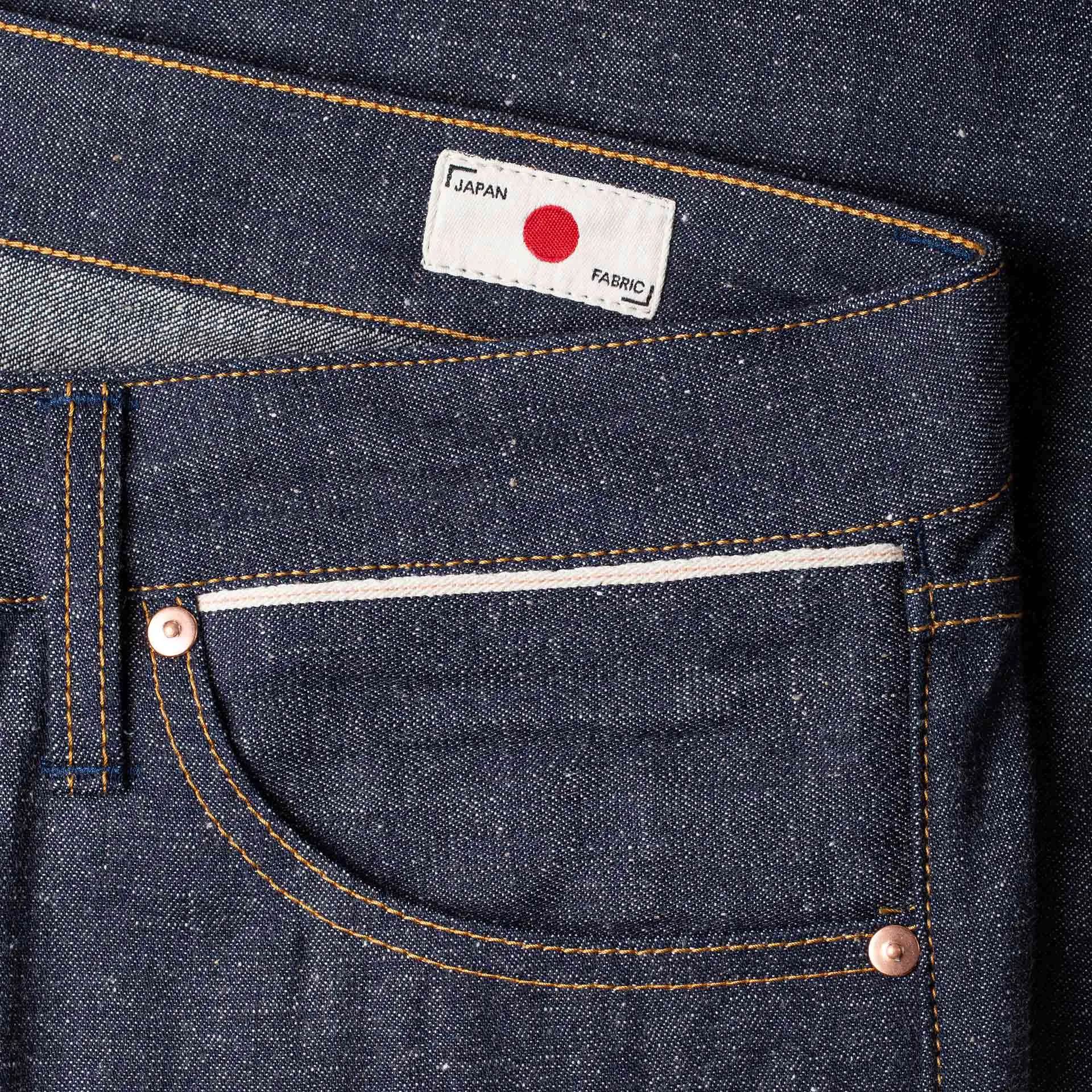 B-04 RELAXED TAPERED 11 oz. neppy selvedge