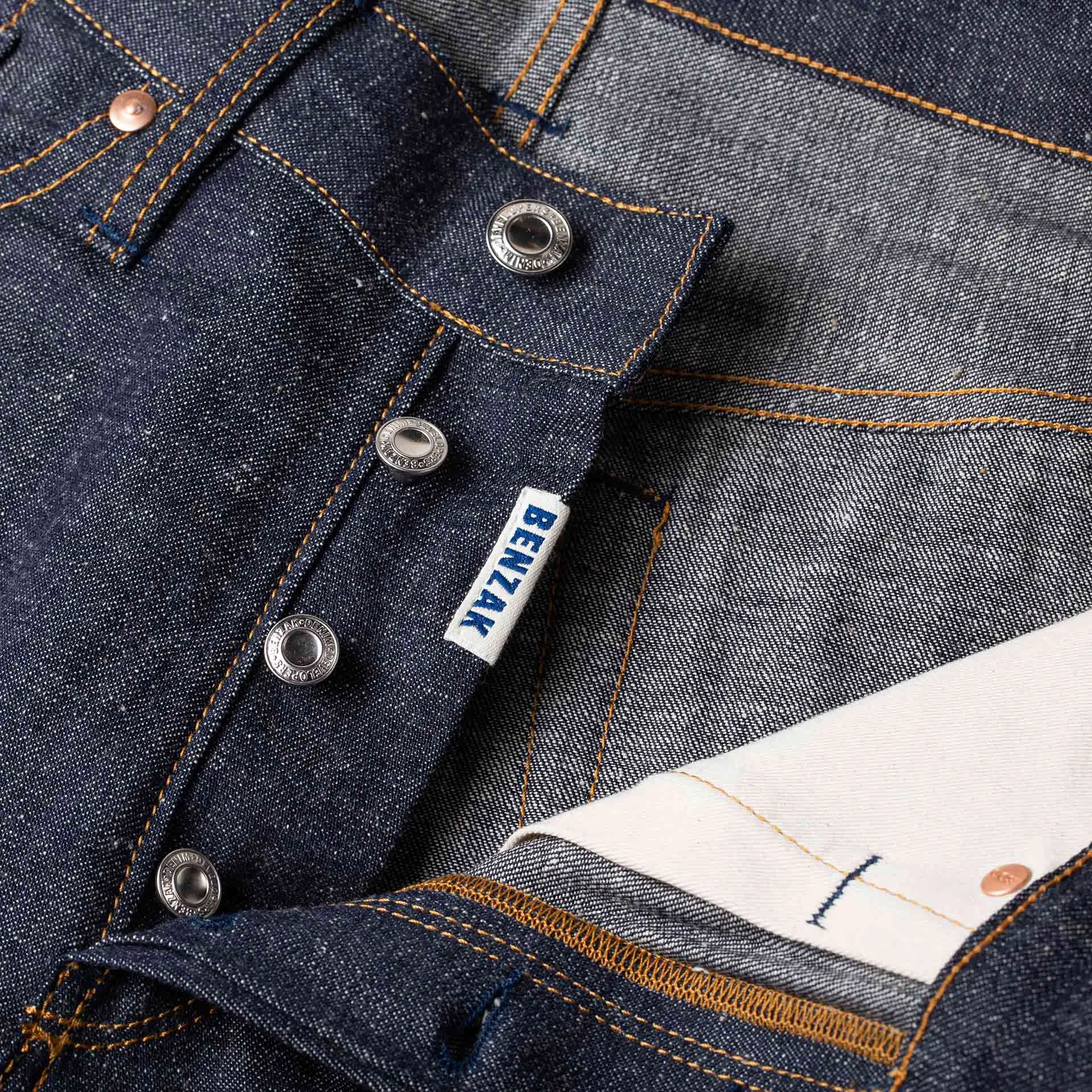 B-04 RELAXED TAPERED 11 oz. neppy selvedge