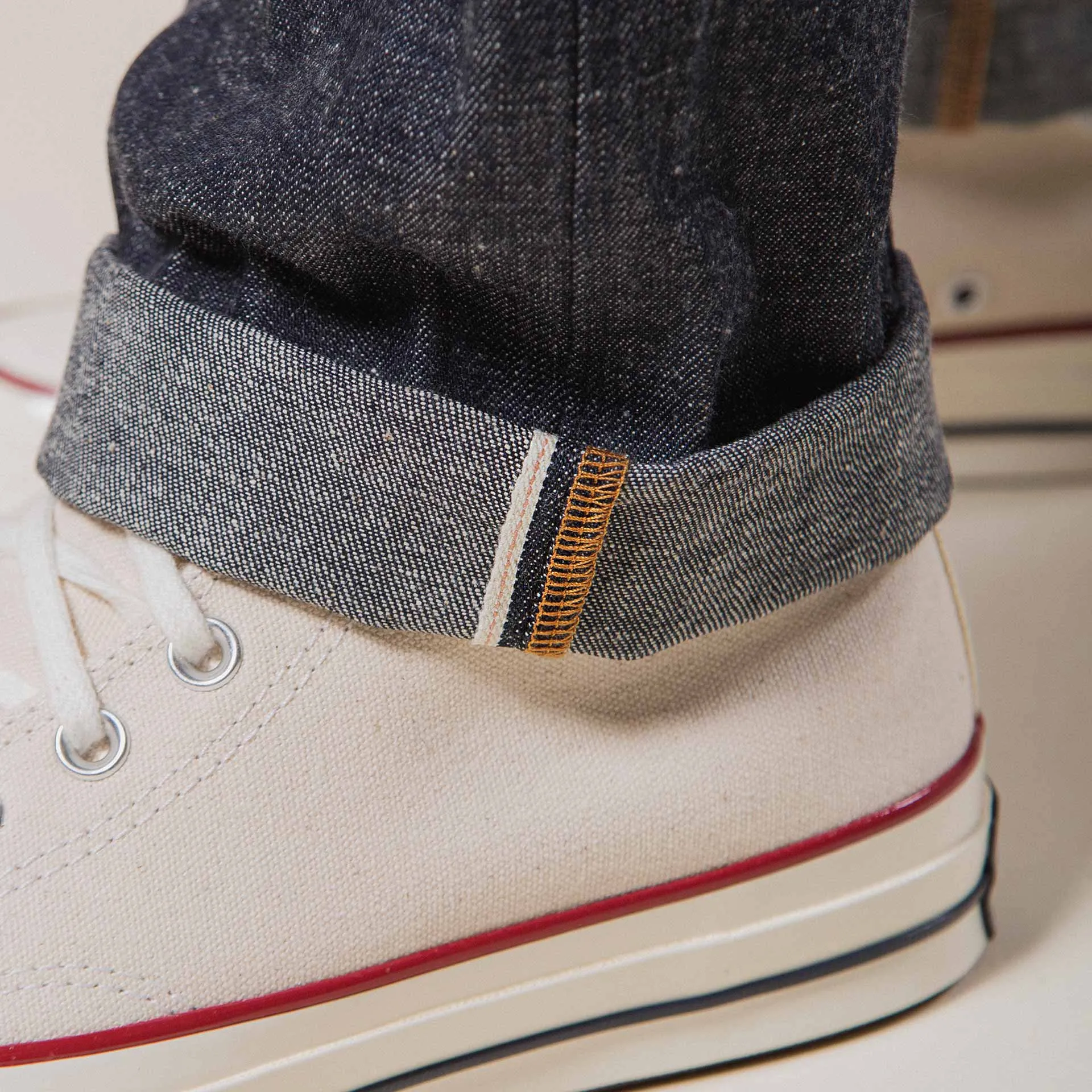 B-04 RELAXED TAPERED 11 oz. neppy selvedge