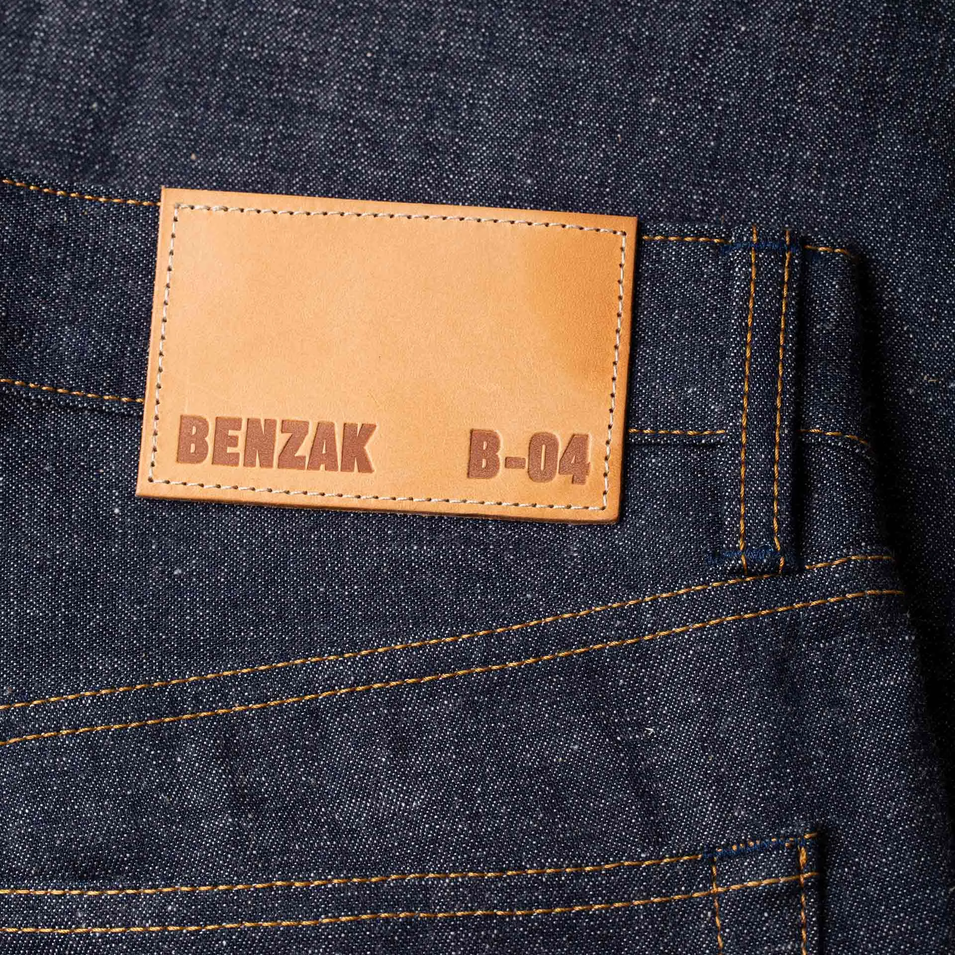 B-04 RELAXED TAPERED 11 oz. neppy selvedge