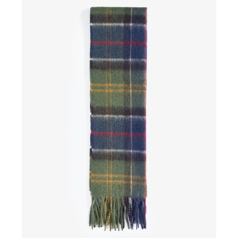 Barbour Wool Cashmere Tartan Scarf - Classic