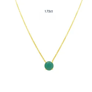 Basket Set Colombian Emerald Necklace