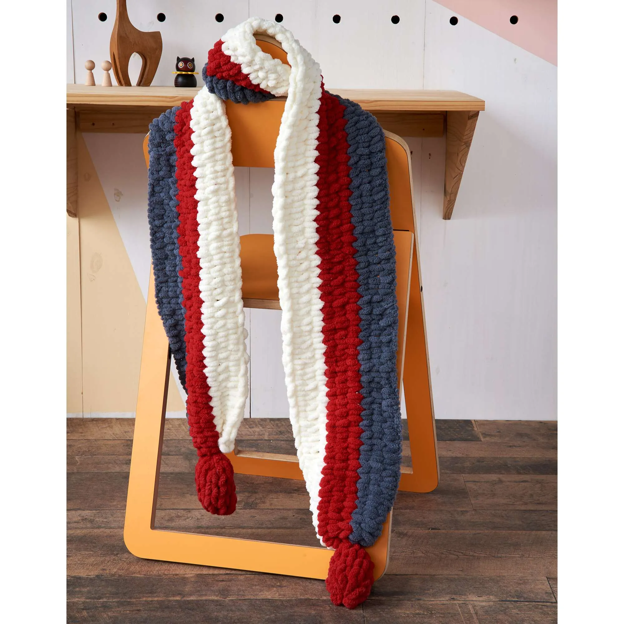 Bernat Craft Alize Jonah's EZ Scarf