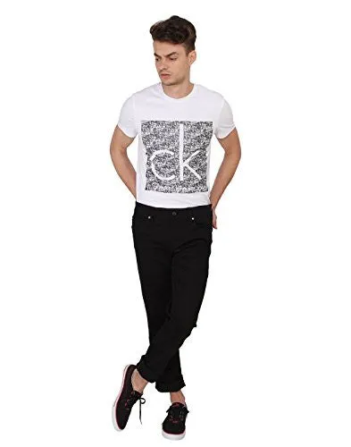 Calvin Klein Men's Relaxed Fit Jeans (701549211918_J301920_34W x 34L_Black)