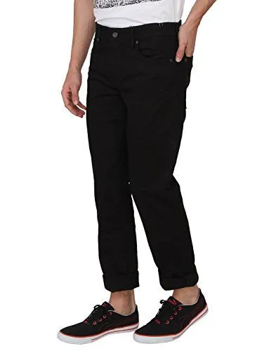 Calvin Klein Men's Relaxed Fit Jeans (701549211918_J301920_34W x 34L_Black)