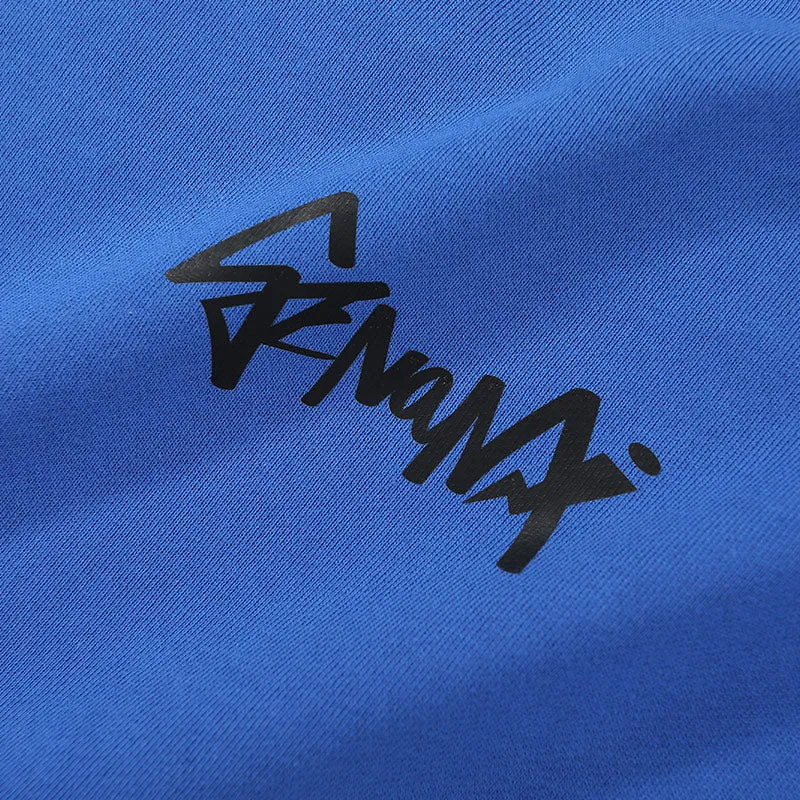 Casual Minimalist Print Crew Neck Sweatshirt