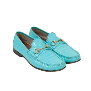 Crocodile Horsebit Loafer