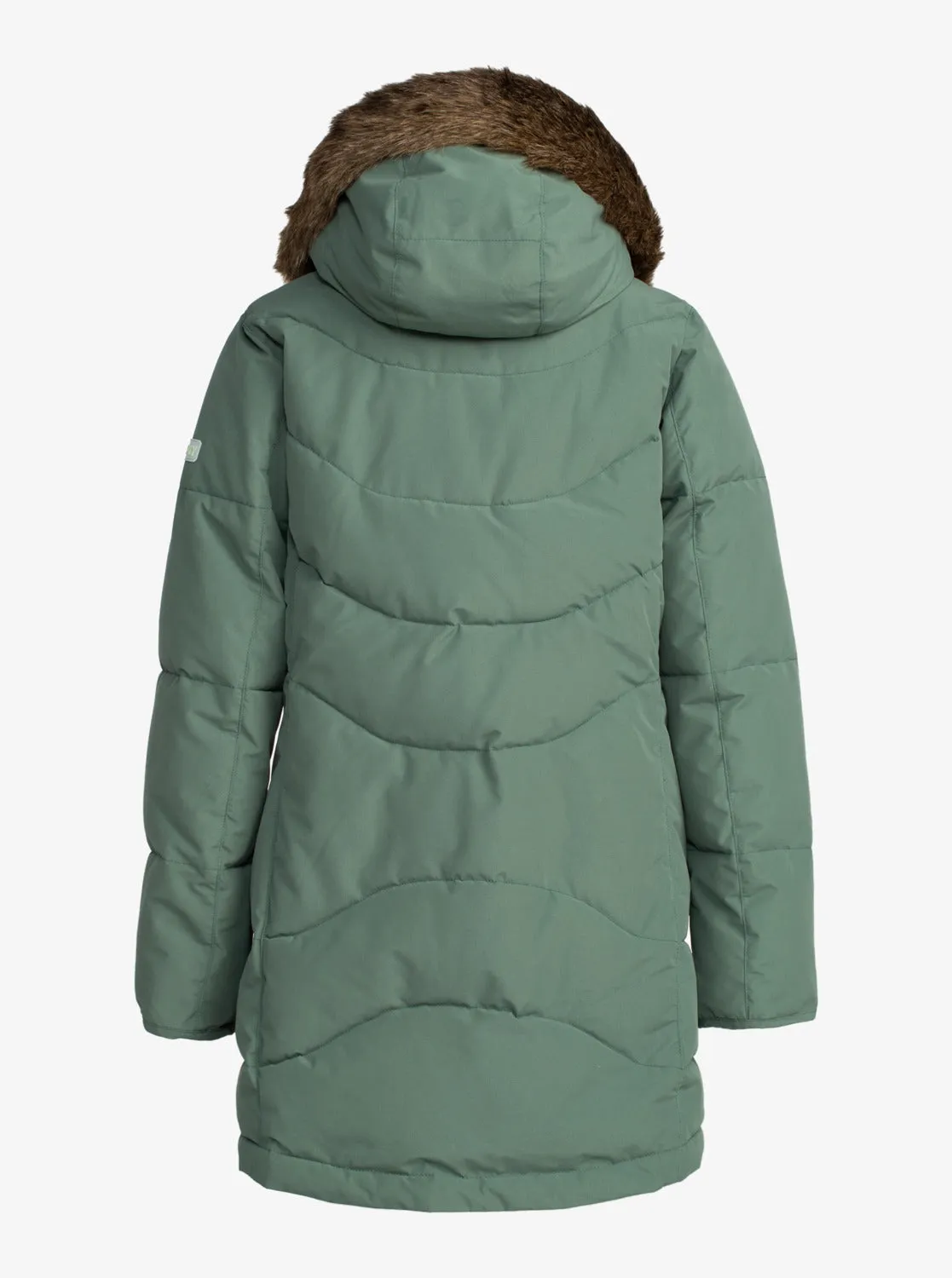 Ellie Longline Winter Jacket - Dark Forest