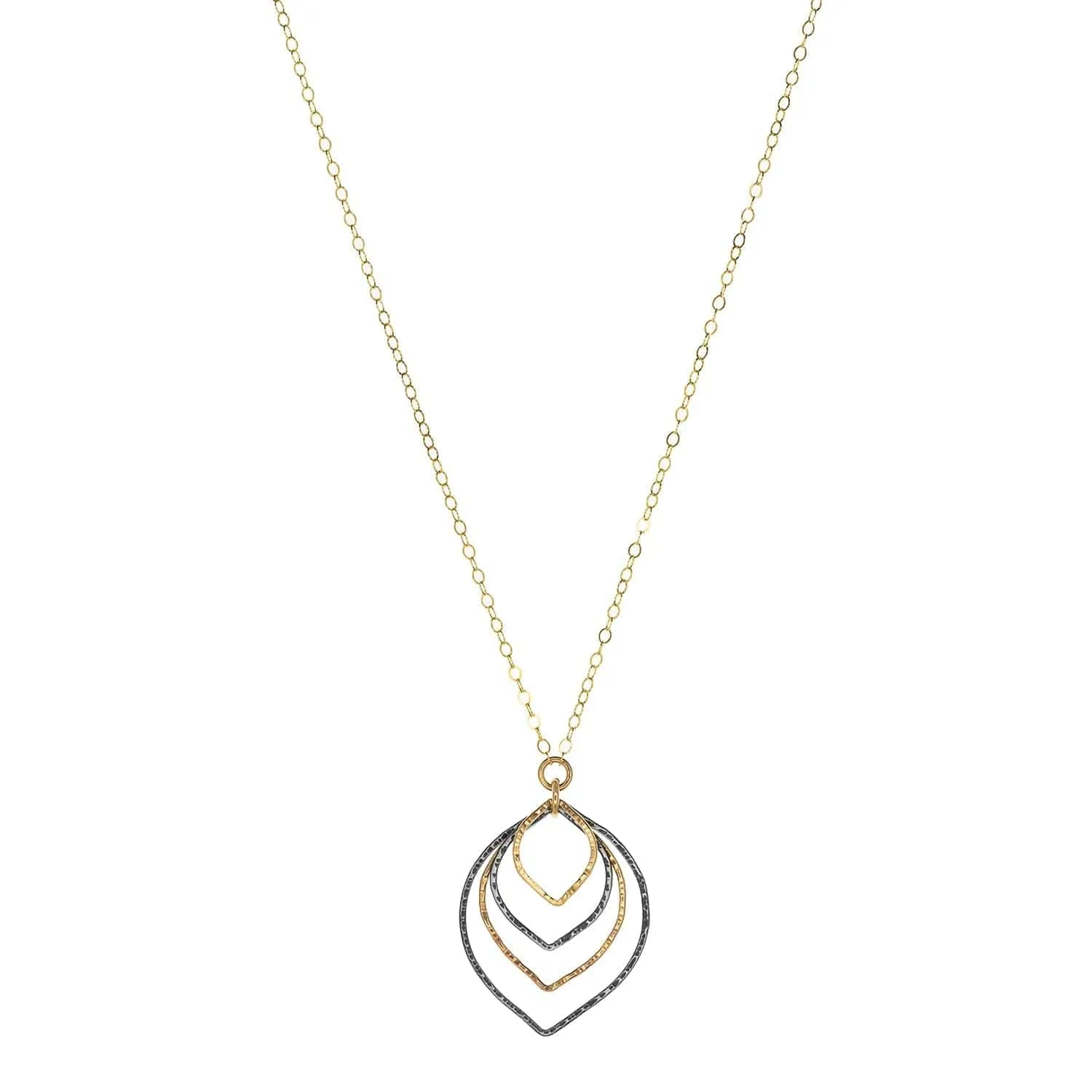 Fallen Leaves Pendant Necklace