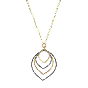 Fallen Leaves Pendant Necklace