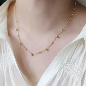 Gold Balls (Neckpiece)