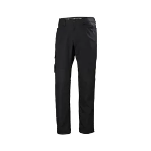 Helly Hansen Men's Service Work Pants 77466 Oxford - 2-Way Stretch, Multi Pocket, Reinforced Hem, Durable, Adjustable Length, Construction, Maintenance | Sizes 30-44