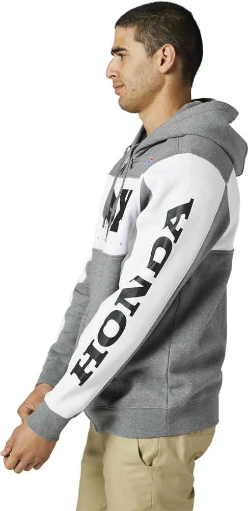 Honda FOX zip-up sweatshirt, gray