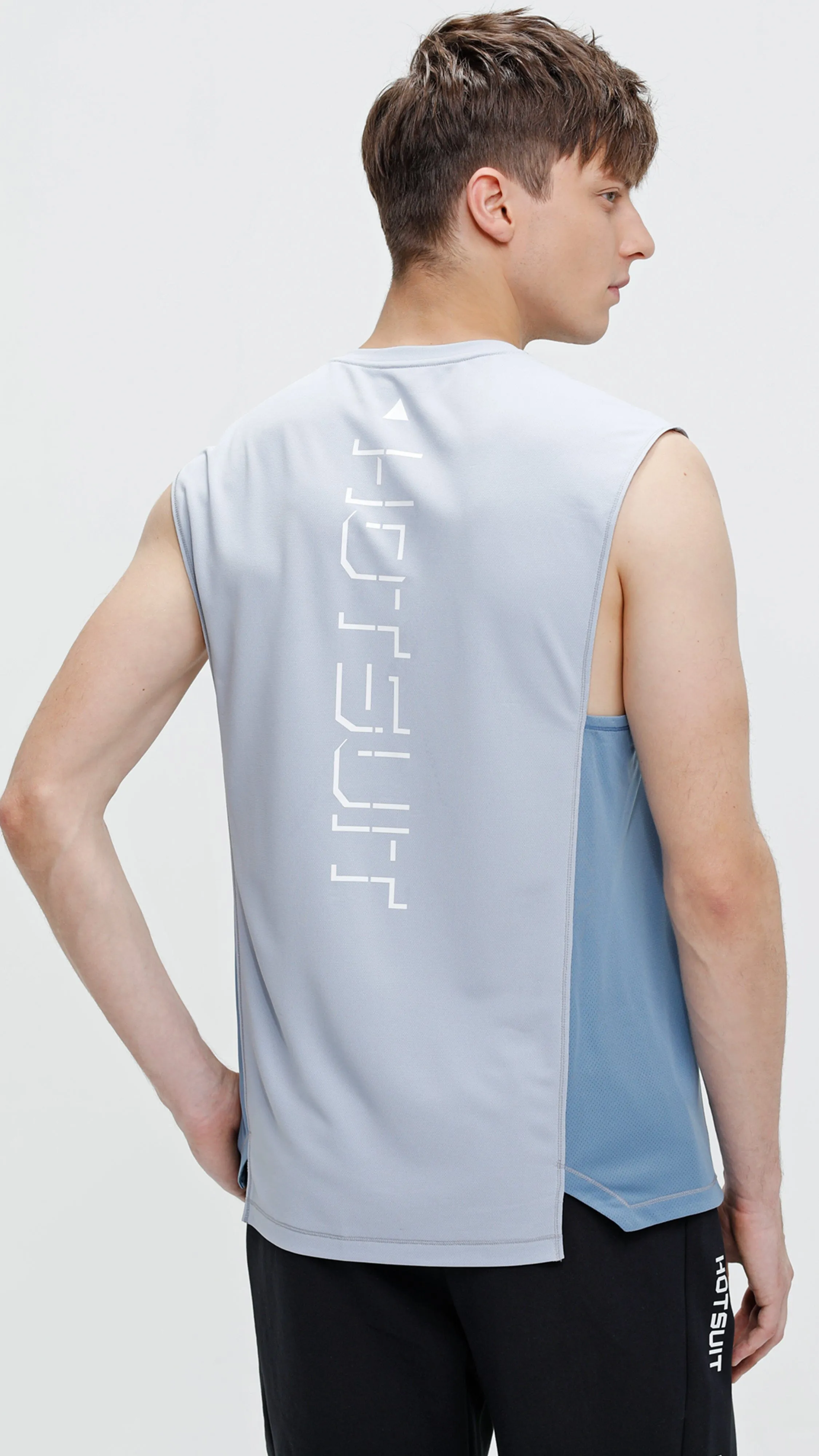 HOTSUIT Men Training Drop Arm Tank