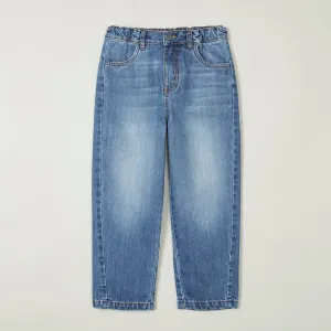 Jean Tapered Wash Blue