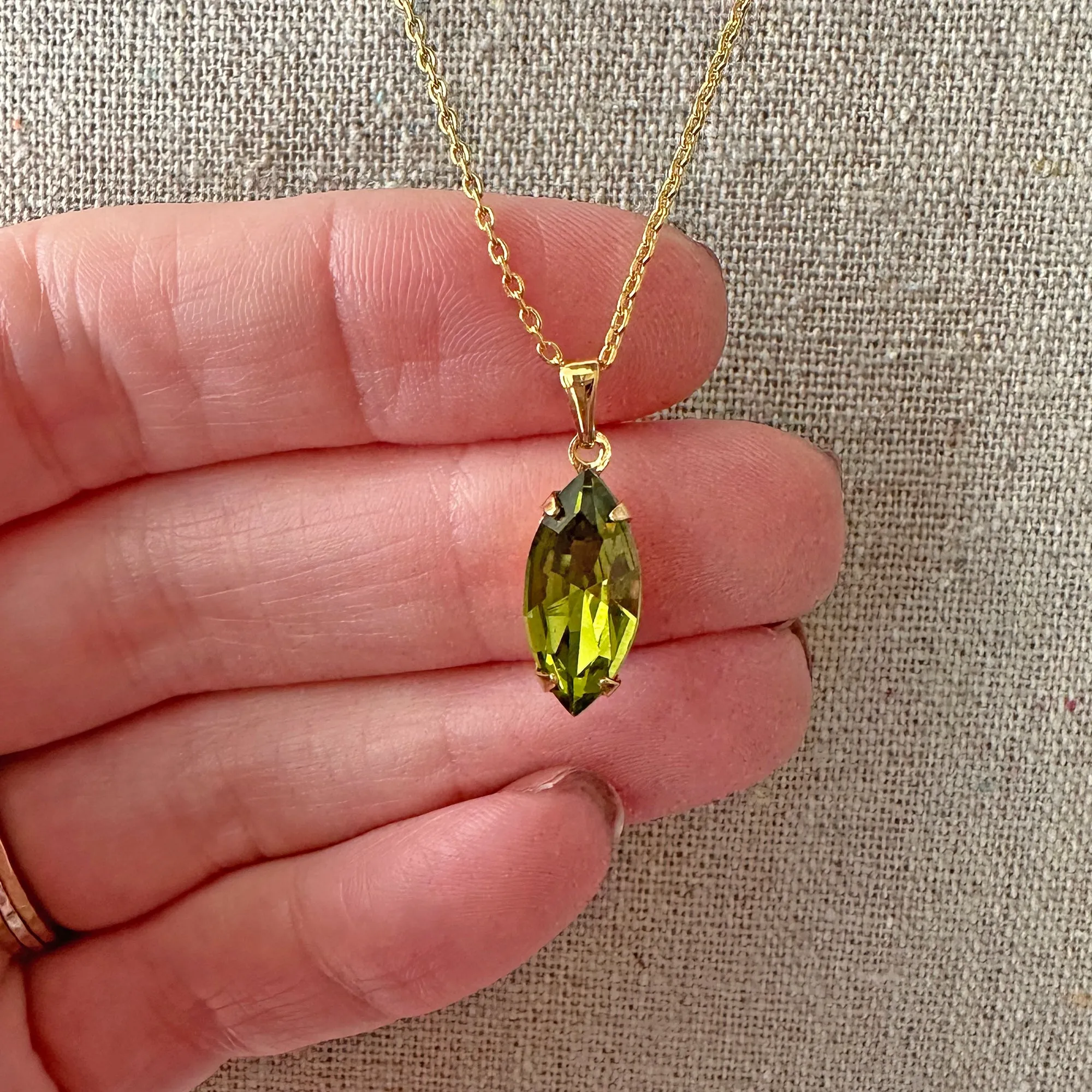 Marquise Necklace • 15mm