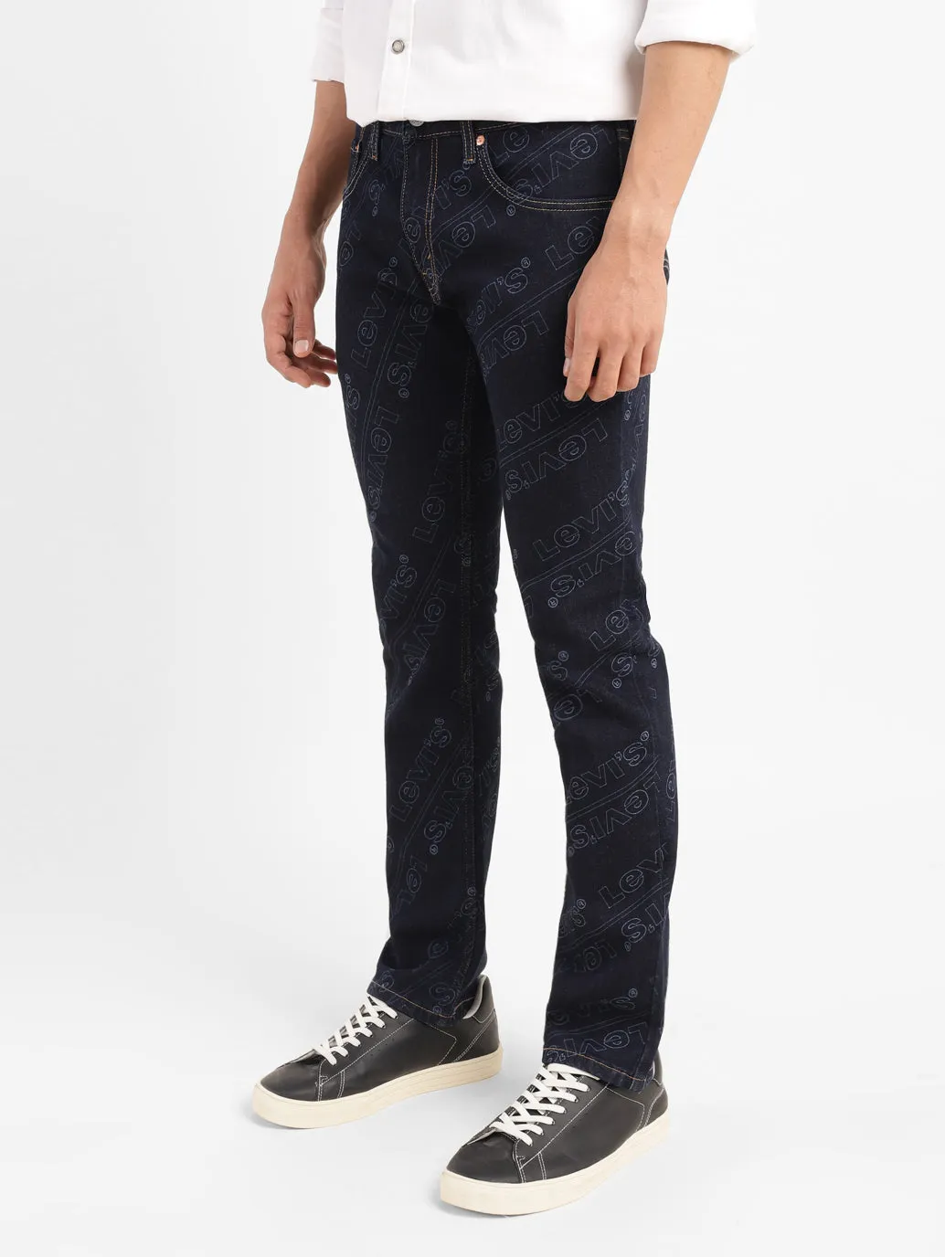 Men's 550 Dark Indigo Relaxed Fit Mid Rise Jeans