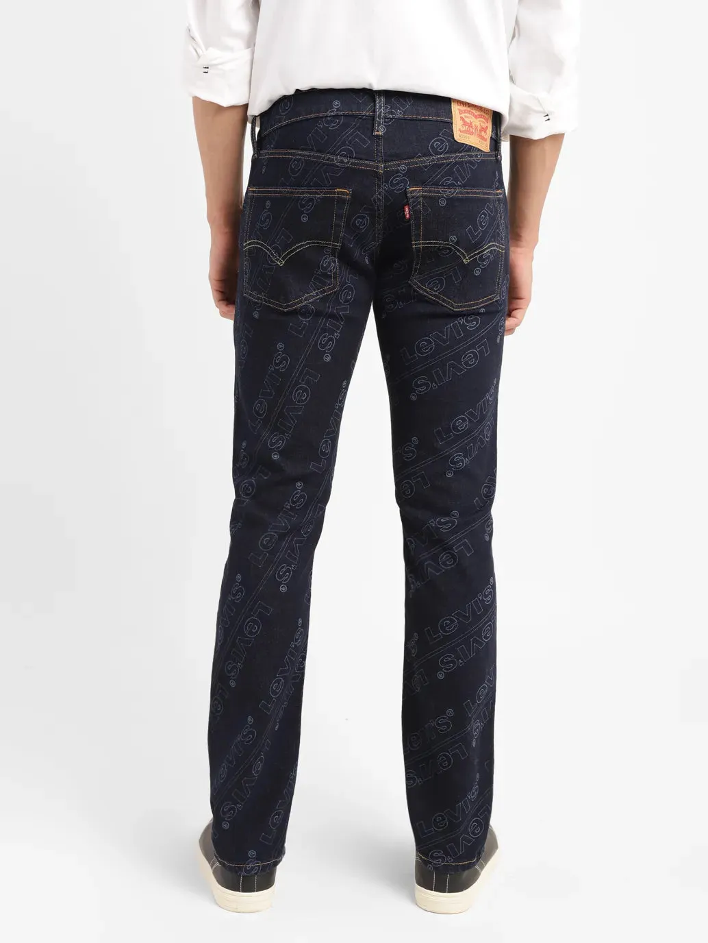 Men's 550 Dark Indigo Relaxed Fit Mid Rise Jeans