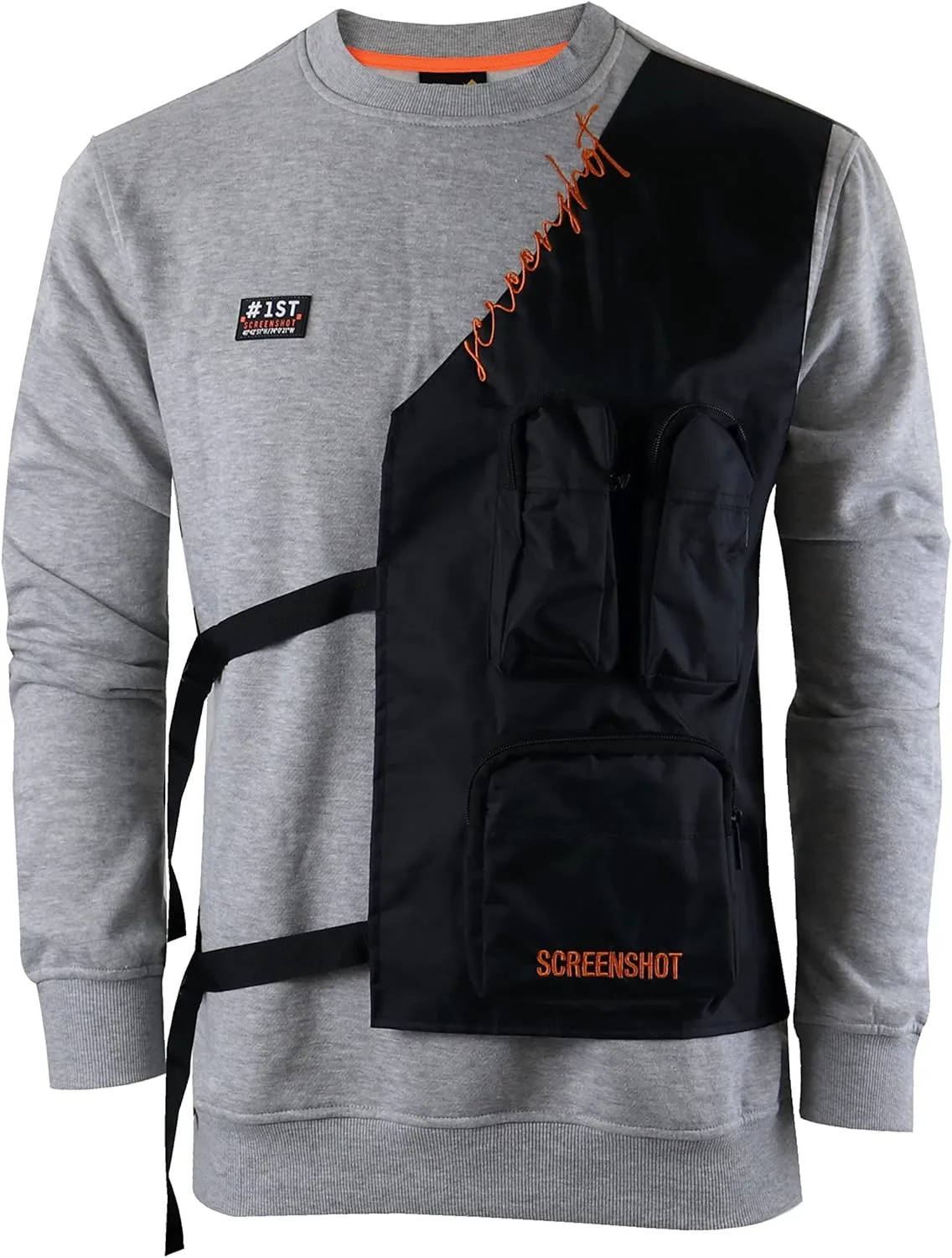 Men's Urban NYC Graffiti Hip Hop Fleece Pullover