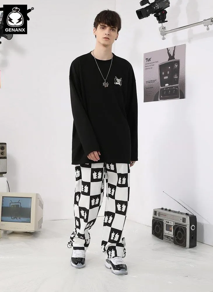 Minimalist Plain Couple Pullover Sweatshirt
