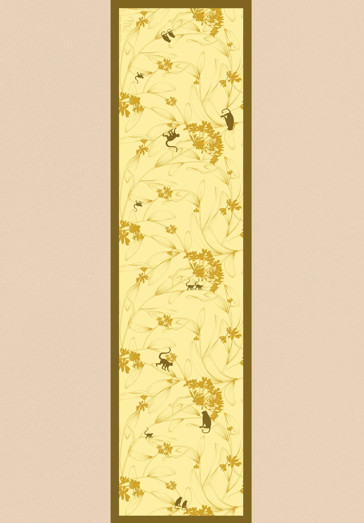 Monkeying Around Silk Stole