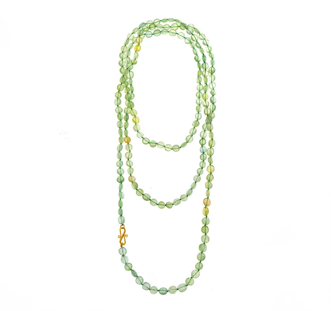 Nava Zahavi Prehnite Elegance Necklace