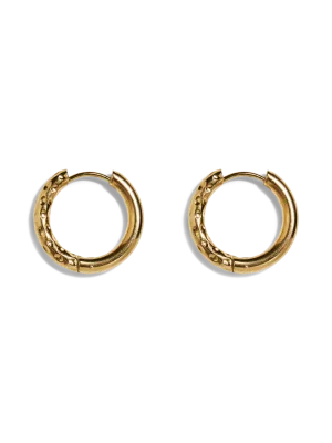 PCMATHILDE Earrings - Gold Colour