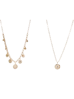 PCMETTE Necklace - Gold Colour