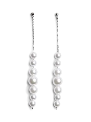 PCRIPA Earrings - Silver Colour