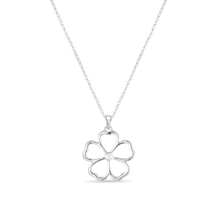 Poppy Silhouette Necklace