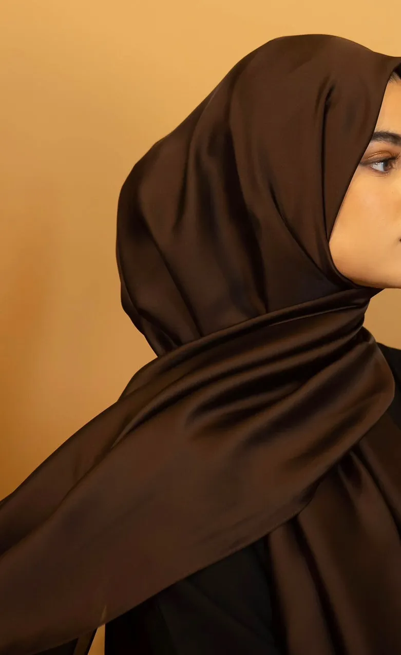 Rayon Hijab - Brown