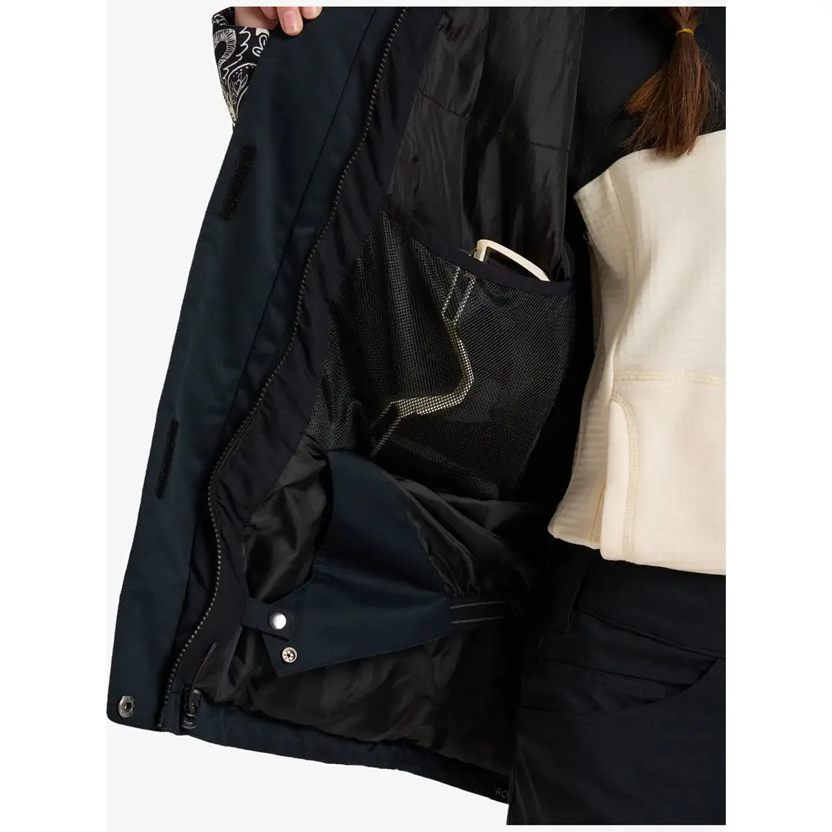 Roxy Jetty Snow Jacket - True Black