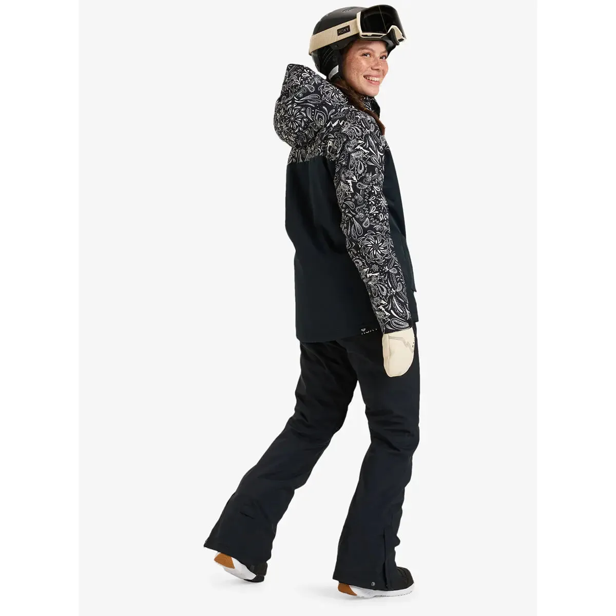 Roxy Jetty Snow Jacket - True Black