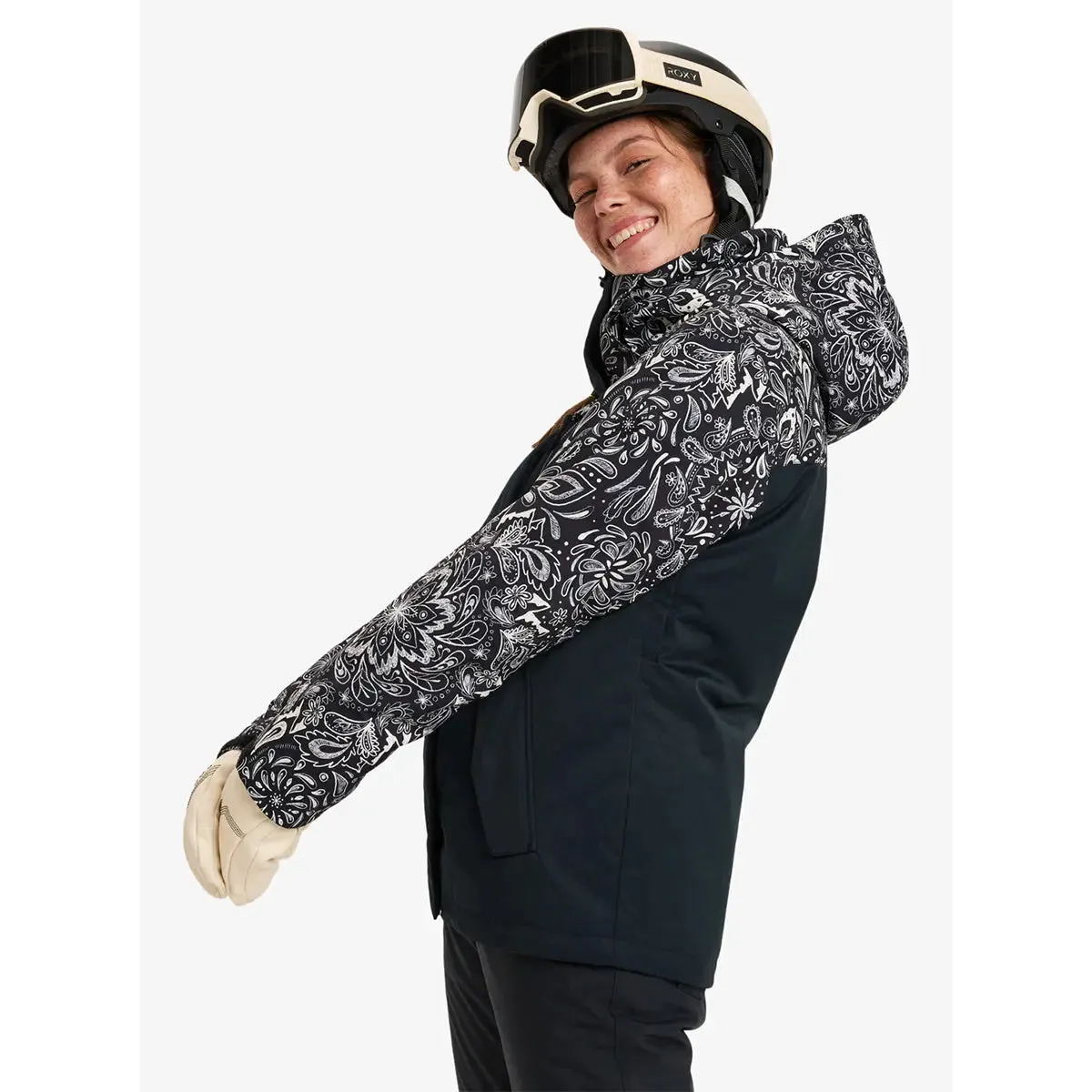 Roxy Jetty Snow Jacket - True Black