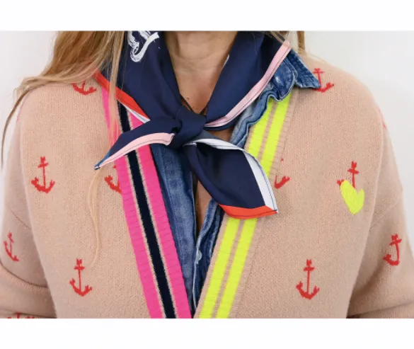 Sketch Hearts Scarf