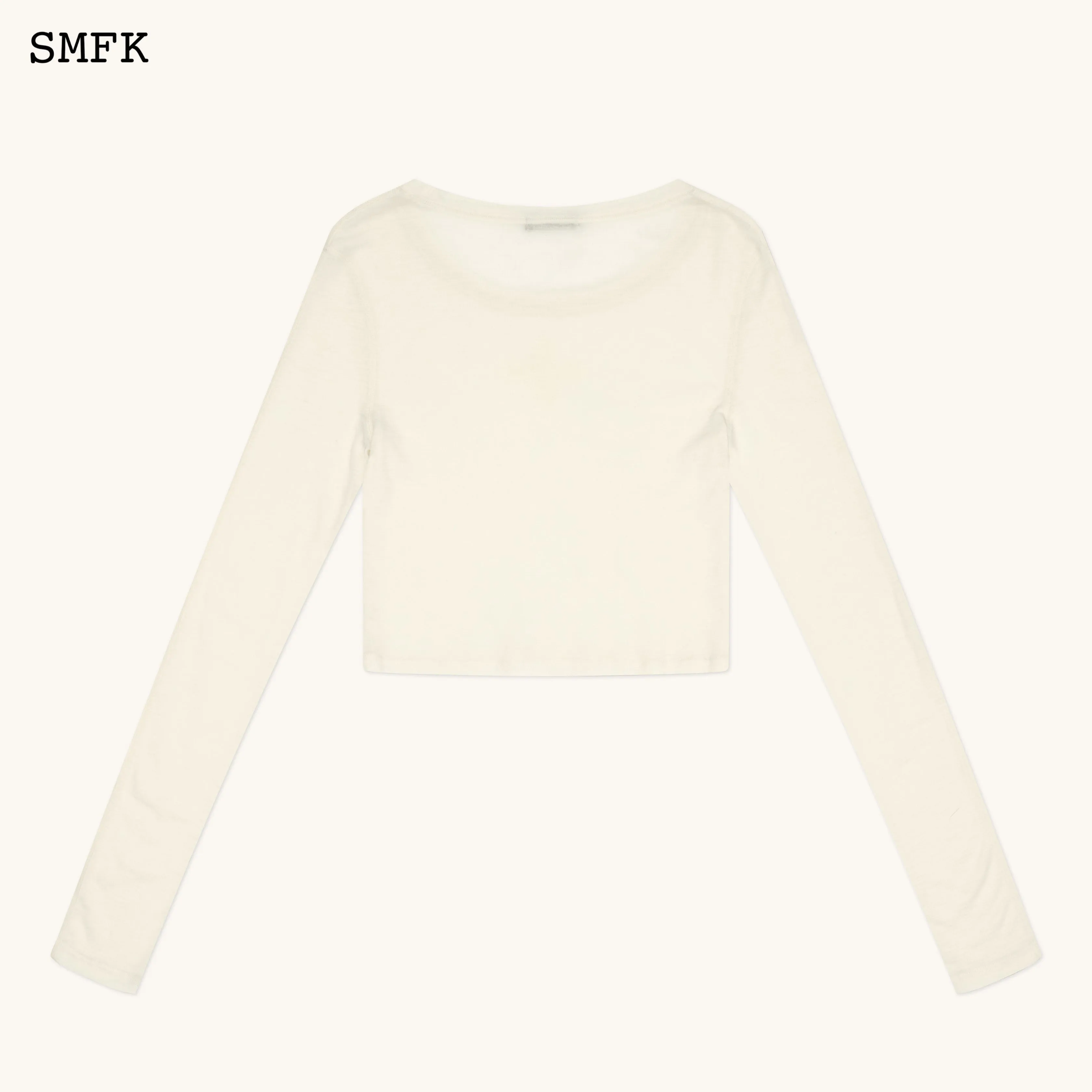 WildWorld White Dancer Woolen Top