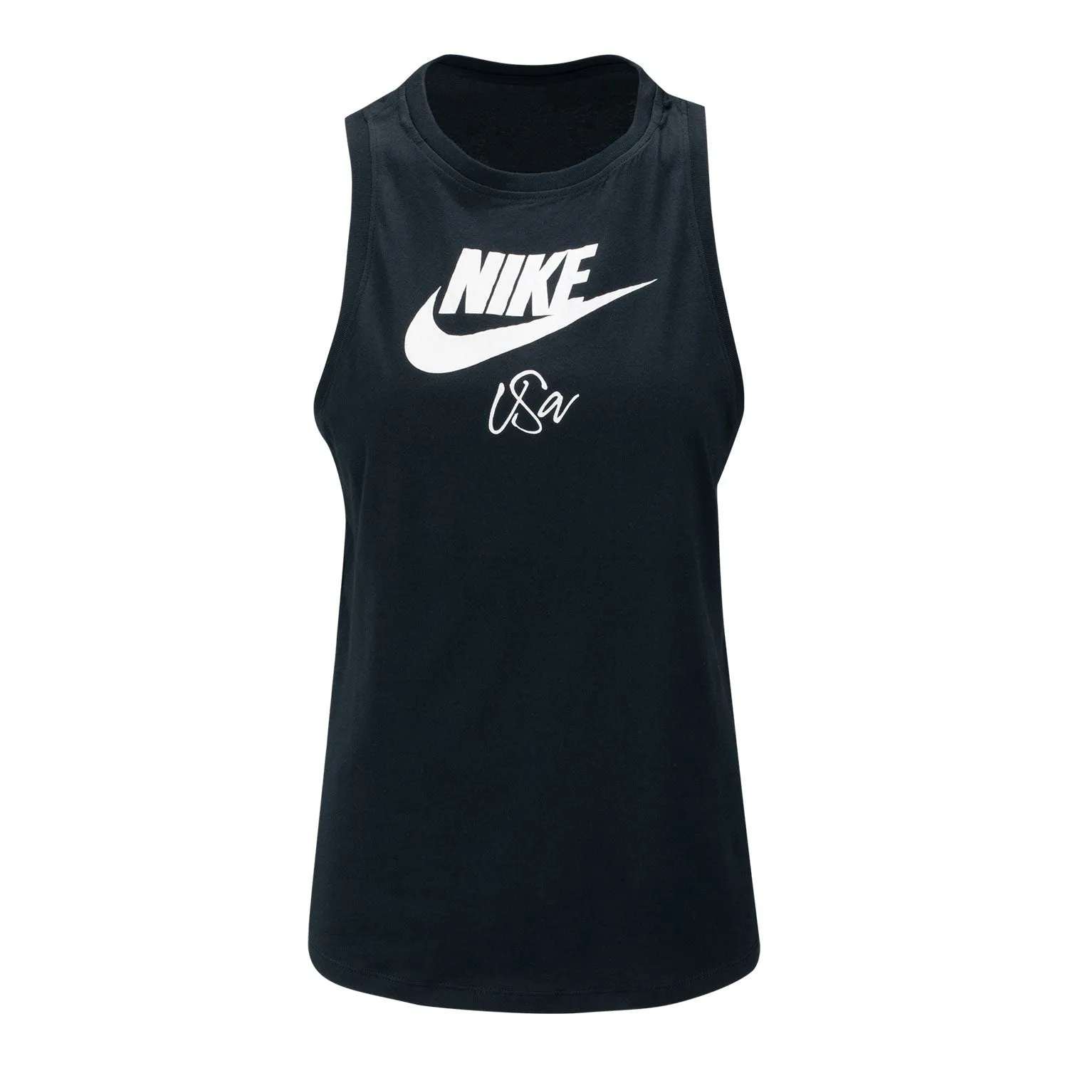 Women's Nike USWNT Futura Black Tank Top